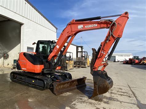 used tractor with excavator